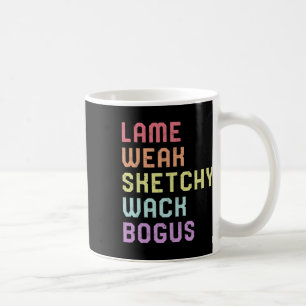 Caneca De Café Linguagem Gestual Fraca Camiseta Gíria Asl Surdos
