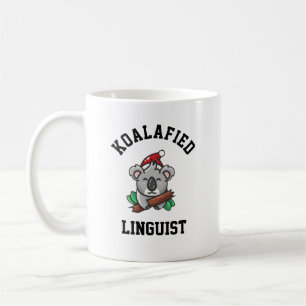 Caneca De Café Linguista Koalafied