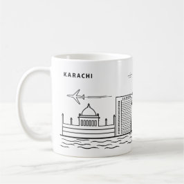 CANECA DE CAFÉ LINHA ARTE DE KARACHI