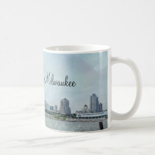 Caneca De Café Linha costeira de Milwaukee