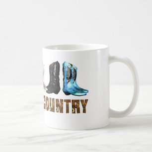 Caneca De Café Linha dança do país do T