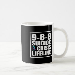 Caneca De Café Linha de Apoio à Crise e Suicídio Prevenção ao Sui