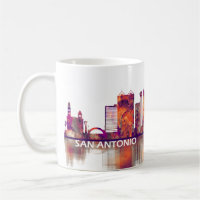Linha do horizonte de San Antonio Texas