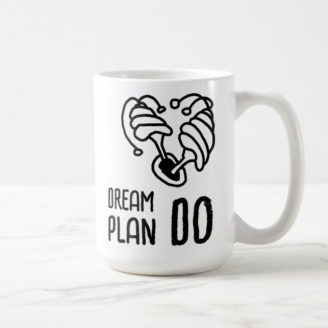 Caneca De Café Linha Dream Plan DO Mushroom (Direita)