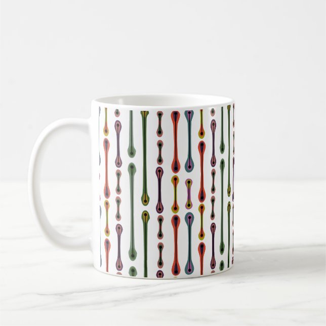 Caneca De Café Linhas Atômicas (Esquerda)