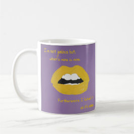 Caneca De Café Linhas Clichês para o Dia dos Namorados
