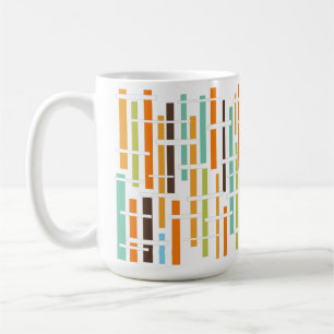 Caneca De Café Linhas da década de 1970