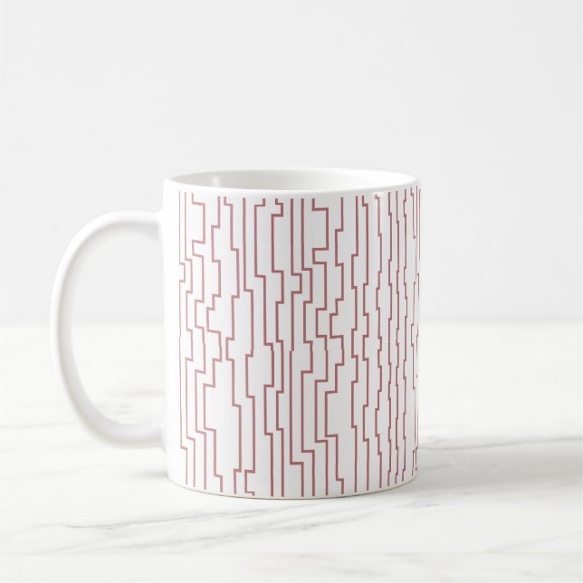 Caneca De Café Linhas do Circuito Maior (Esquerda)