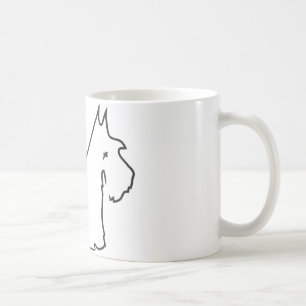 Caneca De Café Linhas do Scottie