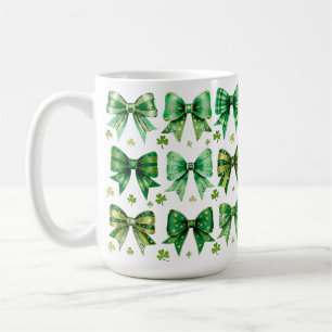 CANECA DE CAFÉ LINHAS DOS ARCOS CELTICOS VERDES IRLANDESES