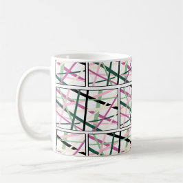 Caneca De Café Linhas primavera