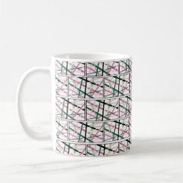Caneca De Café Linhas primavera
