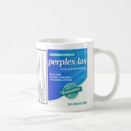 Caneca De Café Linho de perplex | Farmacêutico Gag Gift Mug