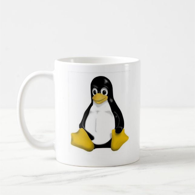 Caneca De Café linux-inside, linux (Esquerda)