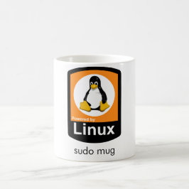 Caneca De Café Linux - sudo Mug