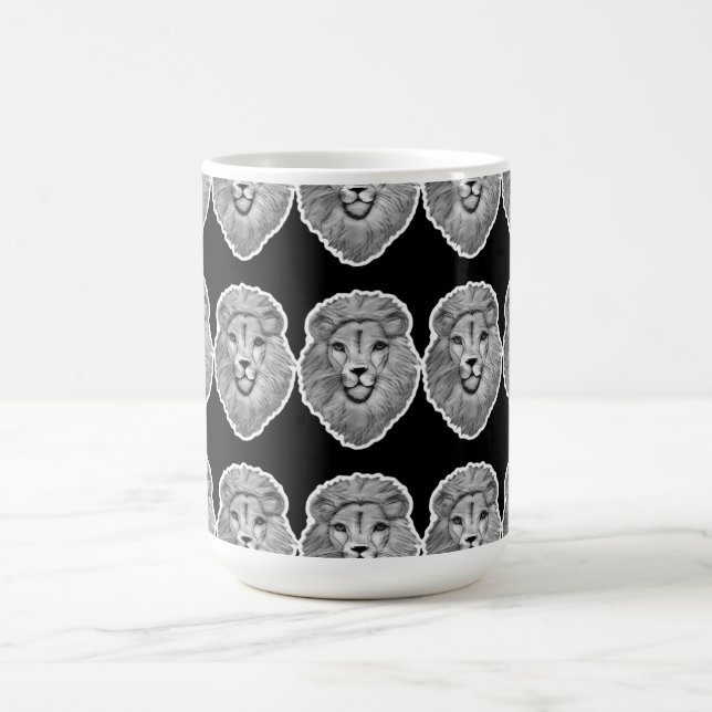 Caneca De Café  Lion Face Mug (Centro)