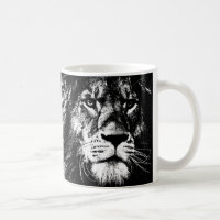 Lion Face Rei Animais Modelo Pop