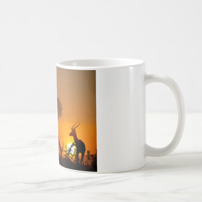 Caneca De Café Lion Hunt (Direita)