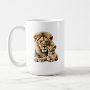 Caneca De Café Lion Mug