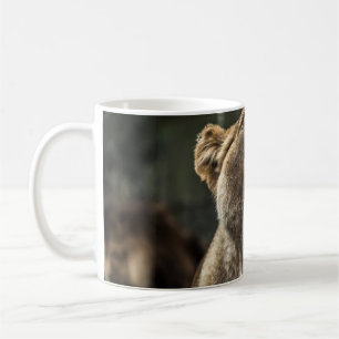 CANECA DE CAFÉ LIONESS YAWNING