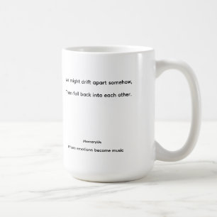Caneca de Café Lírica MemoryUs – “Still Us”