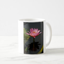 Caneca De Café Lírio-d'água Rosa