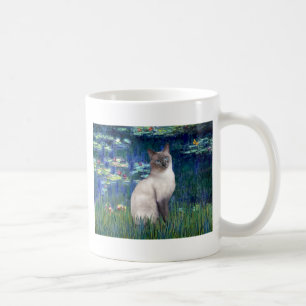 Caneca De Café Lírios 5 - Blue Point Siamese cat