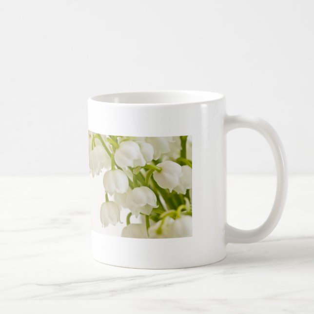 Caneca De Café Lírios brancos (Direita)
