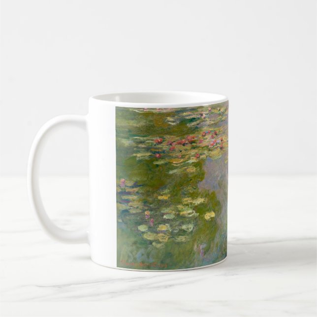 Caneca De Café Lírios d'água de Claude Monet (Esquerda)