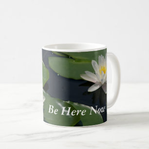 Caneca De Café Lírios-d'água Lótus Branco