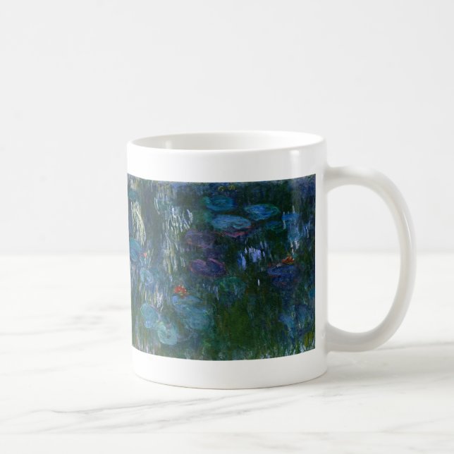 Caneca De Café Lírios de água - Claude Monet (Direita)