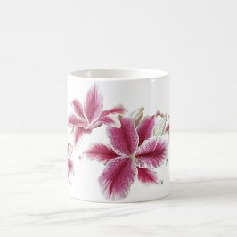 Caneca De Café Lírios do Stargazer