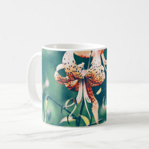Caneca De Café Lírios Tigre