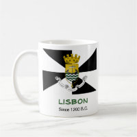 Lisboa Portugal Custom City Flag Mug