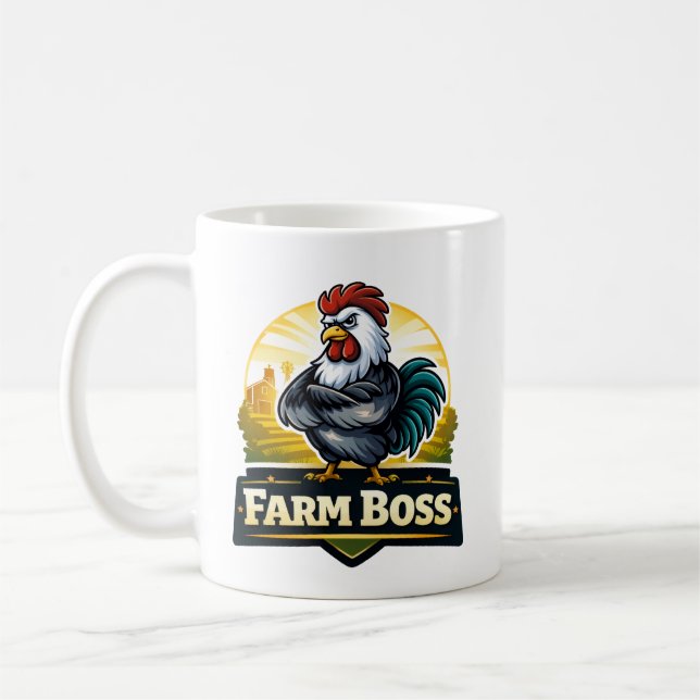 Caneca De Café Lista de chefes da fazenda  (Esquerda)