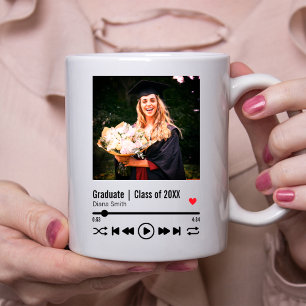 Caneca De Café Lista de Reprodução Personalizada de Música de Gra