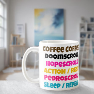Caneca De Café Lista de verificação