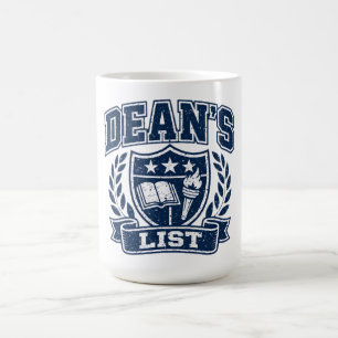 Caneca De Café Lista do Reitor – Conquista Acadêmica Faculdade