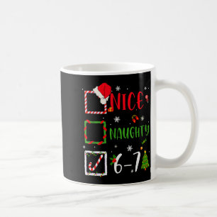 Caneca De Café Lista Legal e Travessa 67 Natal Brainrot Engraçado