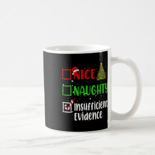 Caneca De Café Lista Legal Travessa Natal Divertida Lista Uni-adu