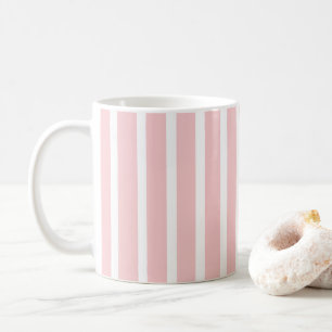 Caneca De Café Listra Rosa Feminina