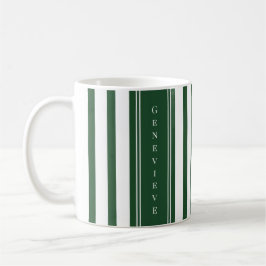 Caneca De Café Listra Verde