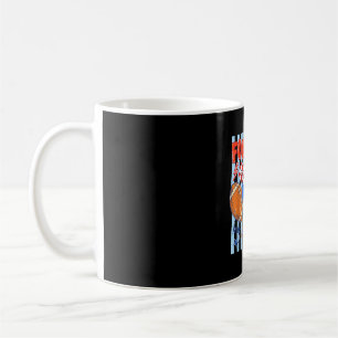 Caneca De Café Listrado divertido dia de jogo esportes futebol é 