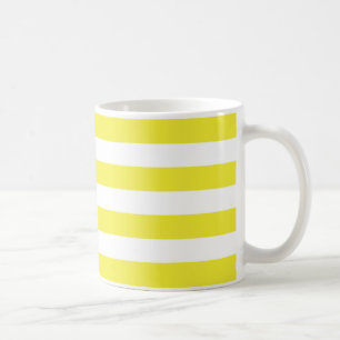 Caneca De Café Listras amarelas