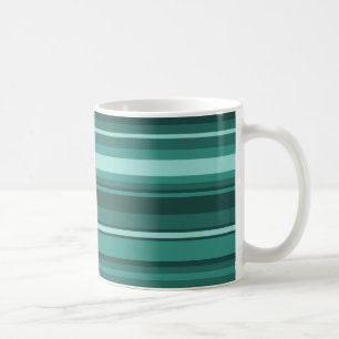 Caneca De Café Listras da cerceta