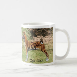Caneca De Café Listras do tigre