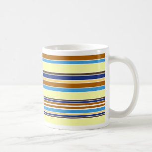 Caneca De Café Listras do verão