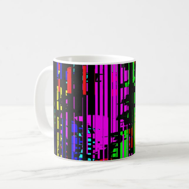 Caneca De Café Listras Loucas (Frente Esquerda)