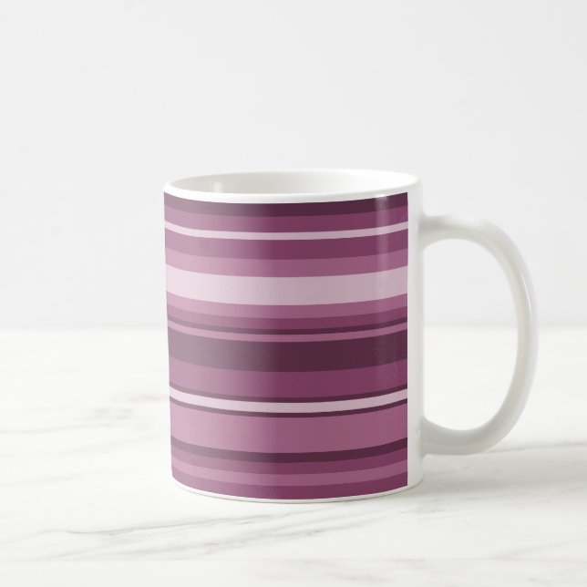 Caneca De Café Listras Mauve (Direita)