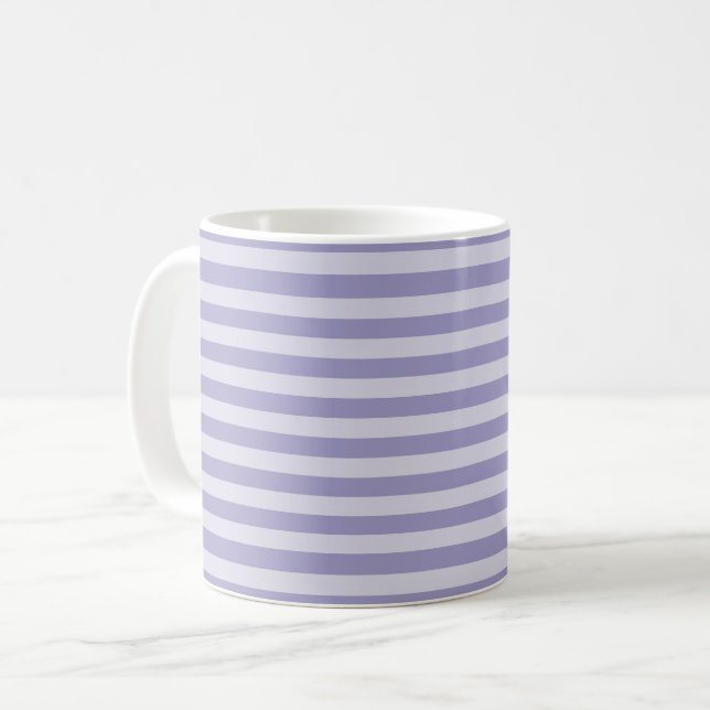 Caneca De Café Listras Roxas (Frente Esquerda)